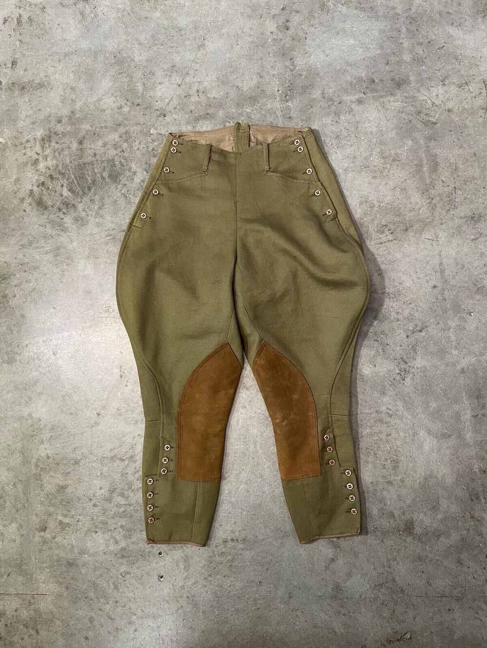 W26 Vintage 1930s Riding Breeches Pants Vtg 30s distressed